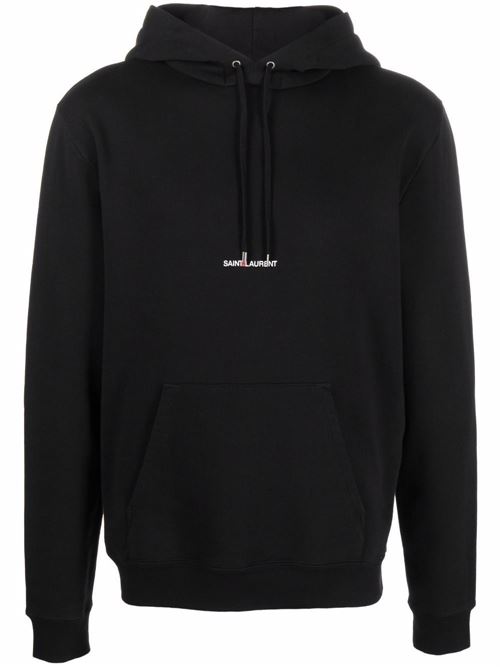 Logo-print hoodie Saint Laurent | 677259YB2PG1000